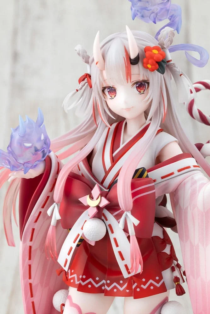 Hololive Production PVC Statue 1/7 Nakiri Ayame Shrine Maiden Fortune Outfit Ver. 26 cm